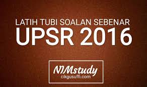 Sulit sk tanjung bungah pentaksiran berasaskan sekolah (pbs) tahun enam : Bahasa Melayu Pemahaman Upsr 2016 Bahagian A Cikgu Suffi Cs