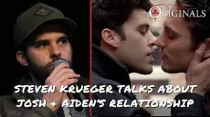Steven Krueger talks about Josh & Aiden and portraying a LGBTQIA+ character  in The Originals.