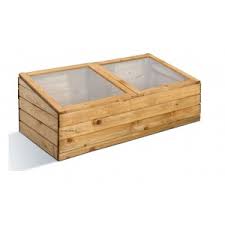 Housse de protections pour mobilier de jardin. Serre Chassis De Jardin En Bois 100x50cm Burger Pas Cher Achat