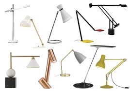 With its angular black aluminum housing and unique pivot, it belongs on a berlin engineer's desk or in the lobby of an upscale new york architect. A Bright Idea 10 Modern Desk Task Lamps