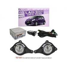 Change myvi lagi best air conditioner light bulb inside switch knob. Buy Perodua Myvi Lagi Best 2011 2015 Trio Super Bright Oem Fog Lamp Spot Light With Bulb Full Wirring Kit Switch T87383