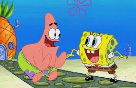 walks up to a table of two fish Spongebob Spinoff The Patrick Star Show In Works At Nickelodeon