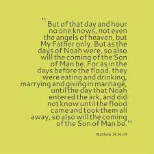 Matthew 24:36-39 (Nkjv) [8] | Personal Bible Study, Bible Inspiration,  Social Awareness