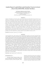 Regresi logistik adalah sebuah pendekatan untuk membuat model prediksi seperti halnya regresi linear atau yang biasa disebut dengan istilah ordinary least squares (ols) regression. Pdf Analisis Regresi Logistik Biner Pada Kejadian Transient Ischemic Attack Tia Di Rsud Dr Soetomo Surabaya