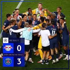 Two goals from di maria and mbappe is enough to grab psg the trophee des champions for the 9th time! Leipzig 0 3 Psg Uefa Champions League Psg Champions League