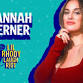 Hannah Berner en Providence Entradas - 03/30/2025 7:00 PM