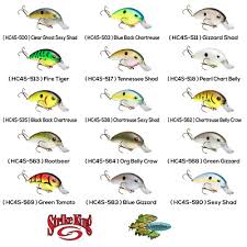 strike king crankbait hc4s square bill rattling any 15