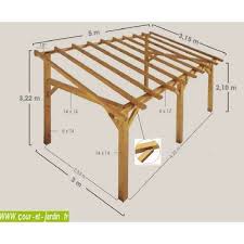 Auvent Terrasse Sherwood Carport Bois De 5mx3 5mx3 Auvent Bois Carport De Sherwood Terrasse Auvent Bois Auvent Terrasse Auvent
