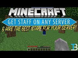 Looking for staff or builders? Minecraft Servers Hiring For Staff Jobs Ecityworks