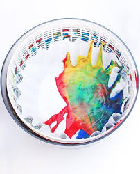 Science Art Rainbow Spin Mixing Babble Dabble Do Science Art Easy Art Projects Toddler Art
