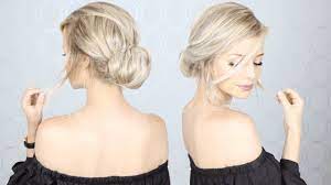 Check spelling or type a new query. Super Simple Updo Perfect For Long Medium And Short Hair Youtube