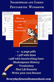 Easily Teach Shakespeare To Kids Teaching Shakespeare Poetry Lessons Iambic Pentameter