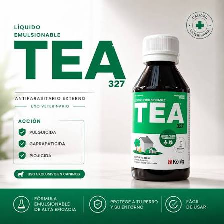 LIQUIDOS PULGAS - GARRAPATAS TEA 327X 120ML — foto 2