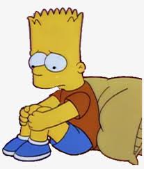 All orders are custom made and most ship worldwide within 24 hours. Sad Simpsons And Bart Image Sad Bart Simpson Png 500x378 Png Download Pngkit