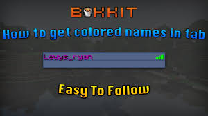 /nick {insert color code and nick here}: Minecraft Bukkit Tutorial Colored Names In Tab Youtube