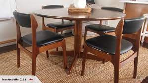 otto larsen mid century dining table 4 chairs trade me 800 mid century dining table dining table chair