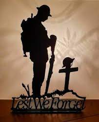 Powder coated steel, heavy bench. World War One Ww1 Remembrance Lest We Forget 1914 1918 Tommy Soldier Armistice Ebay