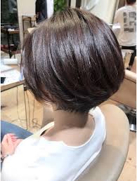 バンプ bump by atreve 絶壁 ボリュームが出づらい方に 前下がりショートボブ ヘアスタイリング 50代 ヘアスタイル ヘアースタイル