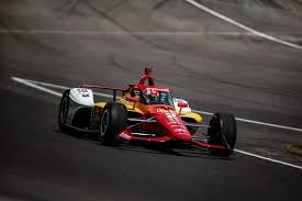 Josef Newgarden sends Indy 500 warning by topping final practice