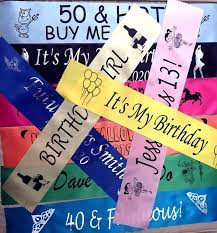 Personalised Sashes For All Occasions Hen Night Party Sash Etsy Custom Message Party Sashes Personalized Sash