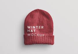 Download Winter Hat Mockup Custom Scene