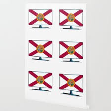 Check spelling or type a new query. Florida Flag Wallpaper For Any Decor Style Society6