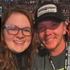 Lemon pepper fried chicken sandwich! Topped with blue cheese, cucumber, and  pickled red onion