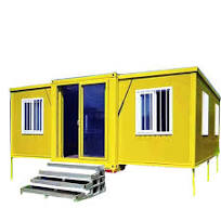 Custom Wood Grain Expandable Container House 20FT Expandable Container Home