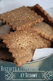 Biscuits A L Epeautre Et Sesame Biscuits Dietetiques Biscuits Recette