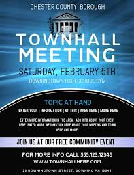 Town Hall Meeting In 2020 Campaign Posters Town Hall Meeting Flyer And Poster Design