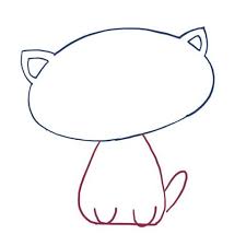 Apprendre à dessiner un chat en quelques étapes simples. Faire Un Dessin De Chat Facile Vraiment Chat