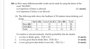 Find all the words containing your letter. Q8 A How Many Different Possible Words Can Be M Chegg Com