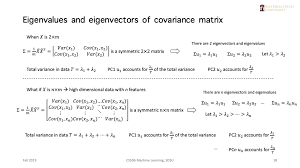 The following are the steps to find eigenvectors of a matrix: Pca Calculating Reduced Size Matrix With Numpy Stack Overflow