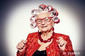 Tapetti Moderni mummo - PIXERS.FI