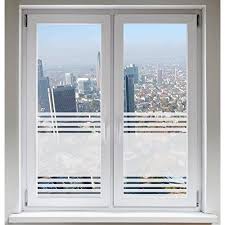 Sichtchutzfolie Sichtschutz Fensterfolie Fur Wohnzimmer Streifen Unterschiedlich 40x60cm Fensterfolie Dusche Fenster Fenster