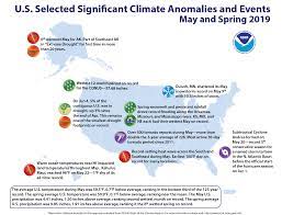 Hilton head island temperature averages by month; National Climate Report May 2019 State Of The Climate National Centers For Environmental Information Ncei