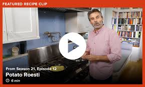 Place whole potatoes in large pot with cold salted water to cover. America S Test Kitchen Watch And Cook All About Potatoes Milled