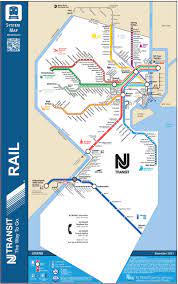 Nj Transit Rail Map Transit Maps: Official Map: New Jersey Transit Rail System, 2011