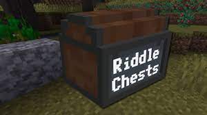 Riddle Chests Mod For Minecraft 1 14 4 Code Lock Chests