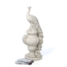 Staverden Castle Peacock On An Urn Garden Statue Statue Garden Statues Sculptures