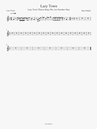 Lazy Town Song Bahay Kubo Music Sheet Hd Png Download Transparent Png Image Pngitem