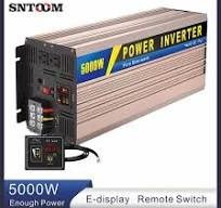 Harga Pabrik 5000watt/5kw 12V/24V/48V DC ke AC 110V/220V UPS Gelombang Sine  Murni Inverter Daya Tenaga Surya untuk Rumah/Mobil