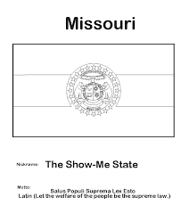 Missouri State Flag State Of Missouri Coloring Pages Missouri State Flag Flag Coloring Pages Minnesota State Flag
