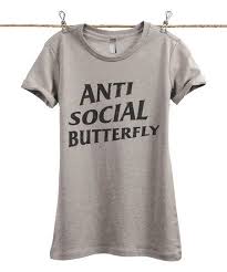 Thread Tank Heather Tan Anti Social Butterfly Tee Plus Too