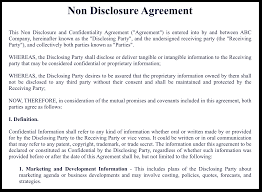 This non disclosure agreement pdf template contains the information of the two parties involved and has a signature field for both parties. Who Is The Disclosing Party In A Nondisclosure Agreement Laptrinhx
