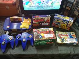 Ds replacement retail game cartridge case. Cd S And More Pikachu Pokemon N64 Console W 2 New Facebook