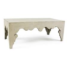 White is a versatile option suitable for many color palettes, and a coffee table can add both form and functionality to space. Off White Ornate Trim Coffee Table