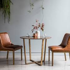 Palatine Marble Dining Table Round 2 4 Seat Fads Dining Table Marble Marble Top Dining Table Round Marble Dining Table