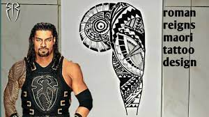 Most people are blown away by his combination of massive size and elite athleticism, but here at inked we were drawn to reigns by something else—his outstanding tattoo. How To Make Maori Tattoo Polynesia Tattoo Roman Reigns Youtube