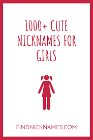 Caro, tesoro are the most common, or zuccherino (my sweet little sugar/my sweet little candy) etc. 1000 Cute Nicknames For Girls With Meanings Find Nicknames Cute Nicknames For Girls Cute Names For Girlfriend Names For Girlfriend